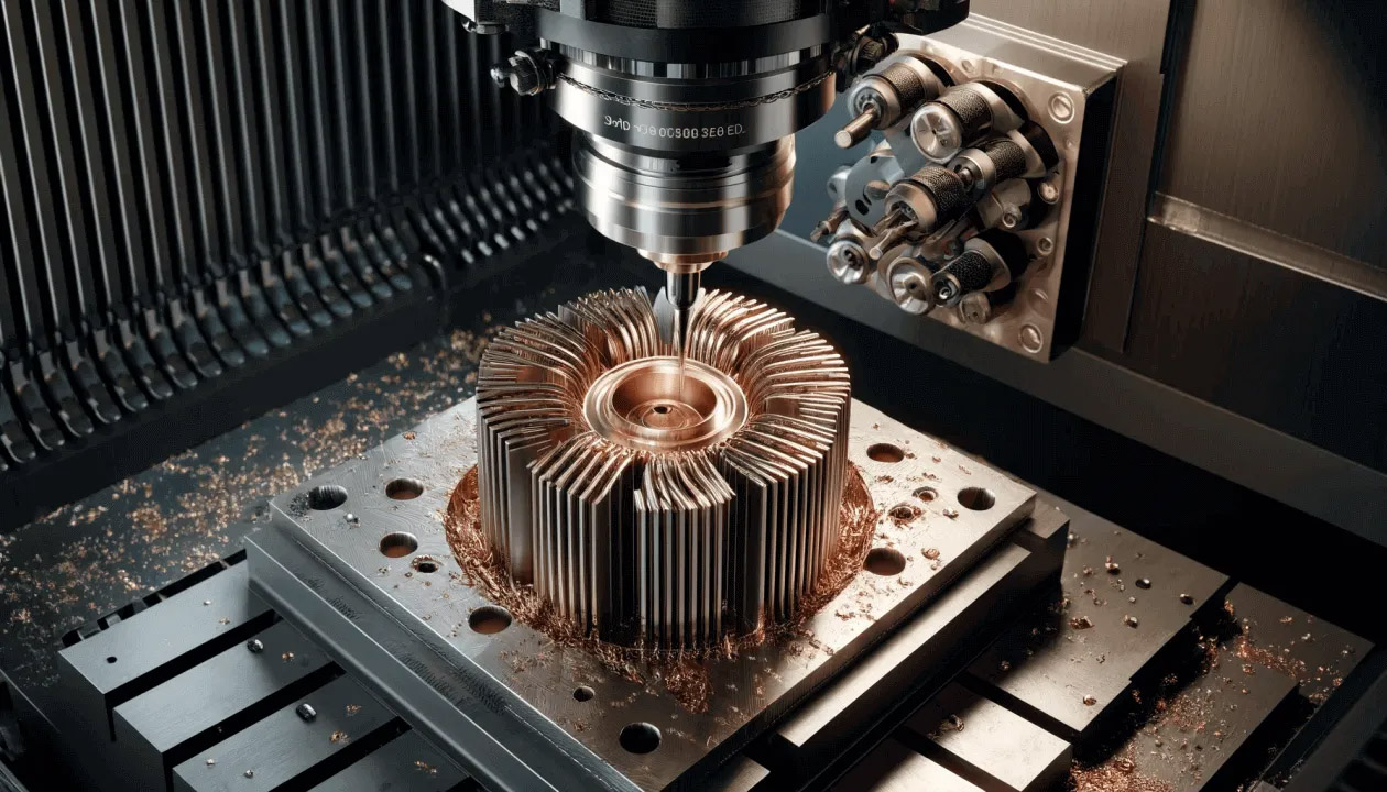 CNC Machined Heat Sinks Manufacturing Process
