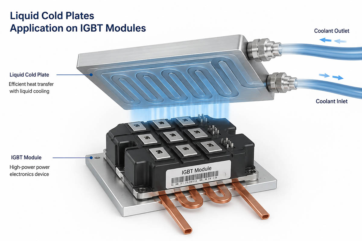Liquid Cold Plates for IGBT Modules