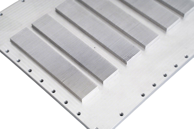 Aluminum Skived Fin Heat Sink Parts