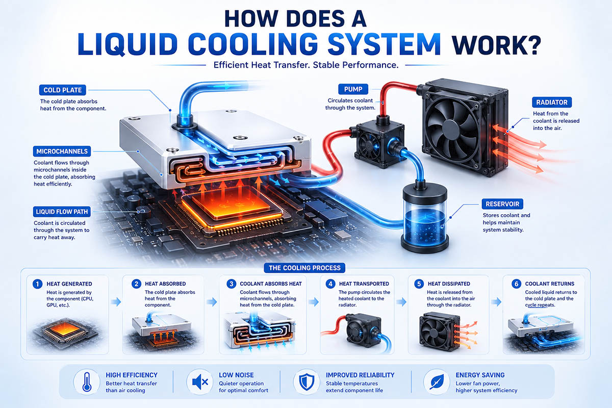 How Does a Liquid Cooling System Work?