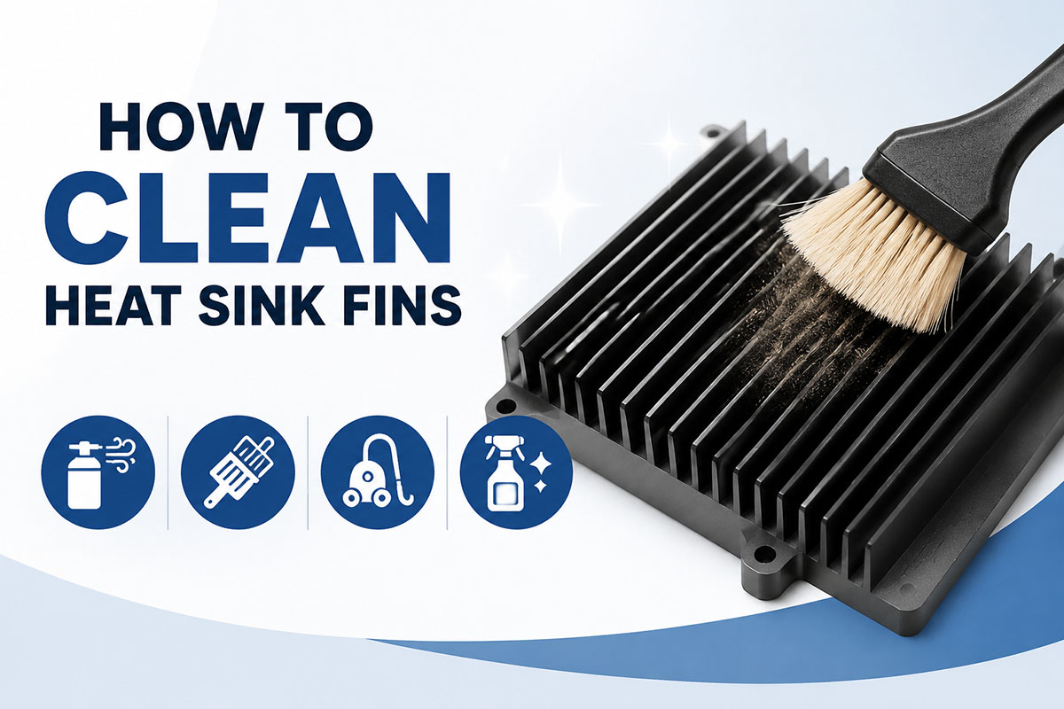 How to Clean Heat Sink Fins?