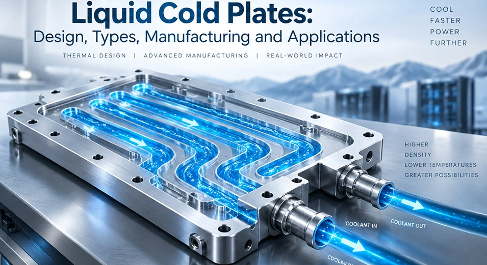 Liquid Cold Plates: Design, Types, Manufacturing and Applications