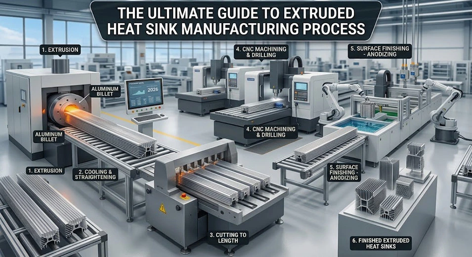 Heat Sink Manufacturing: Processes, Materials & Methods