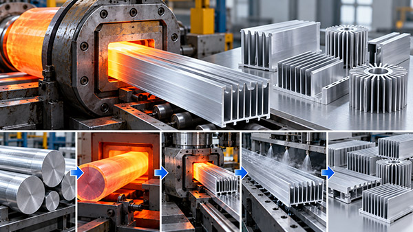 How Does Aluminum Heat Sink Extrusion Work? Process Guide