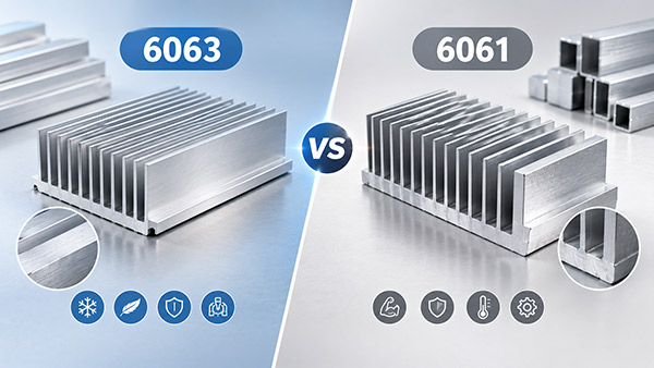 6063 vs. 6061 Aluminum Heat Sinks: Which Alloy Should Engineers Choose?