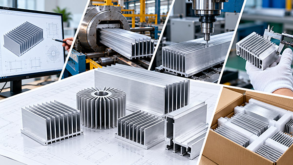 How to Choose a Custom Extruded Aluminum Heat Sink Manufacturer for OEM Projects