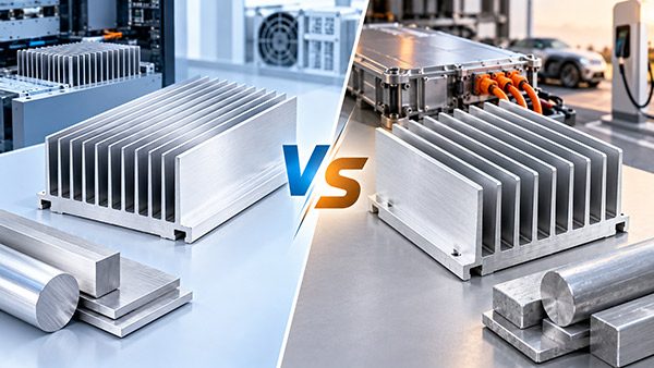 6063 vs 6061 Aluminum Heat Sinks: Material Selection