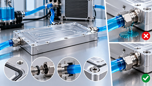   How to Prevent Leaks in a Water Cooling Plate System