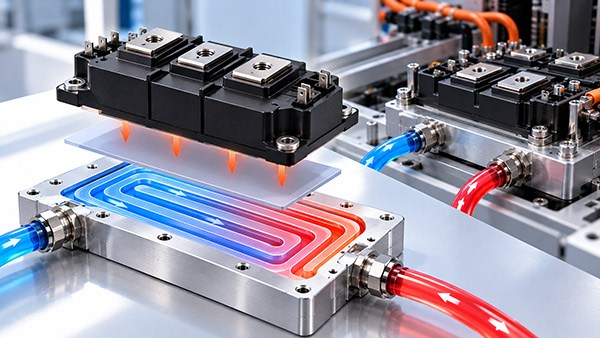 How to Integrate a Liquid Cooling Plate into an IGBT Power Module