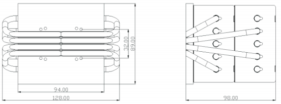 Heat Pipe Thermal Moudle Parts