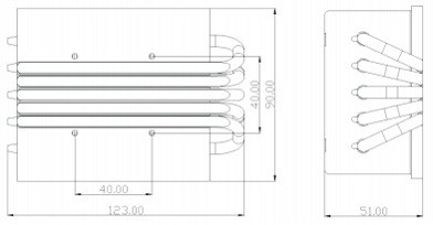Heat Pipe Thermal Moudle Parts
