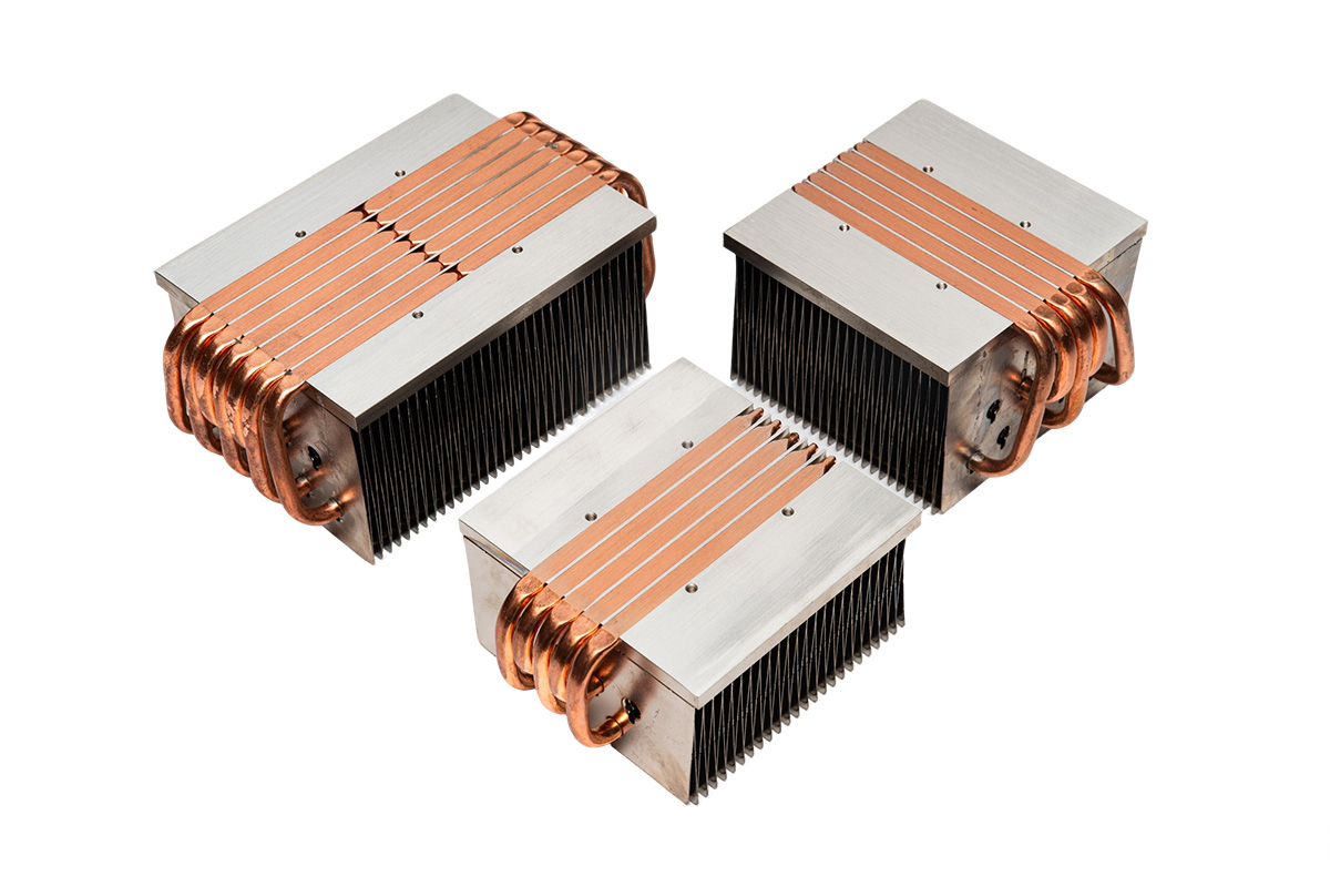 Zipper Fin Heat Sink