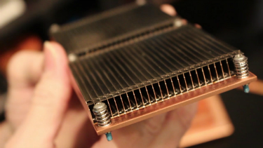 Zipper Fin Heat Sinks