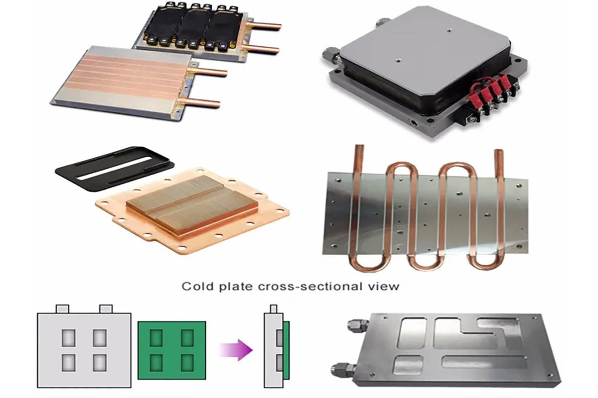 liquid cold plates for igbt modules