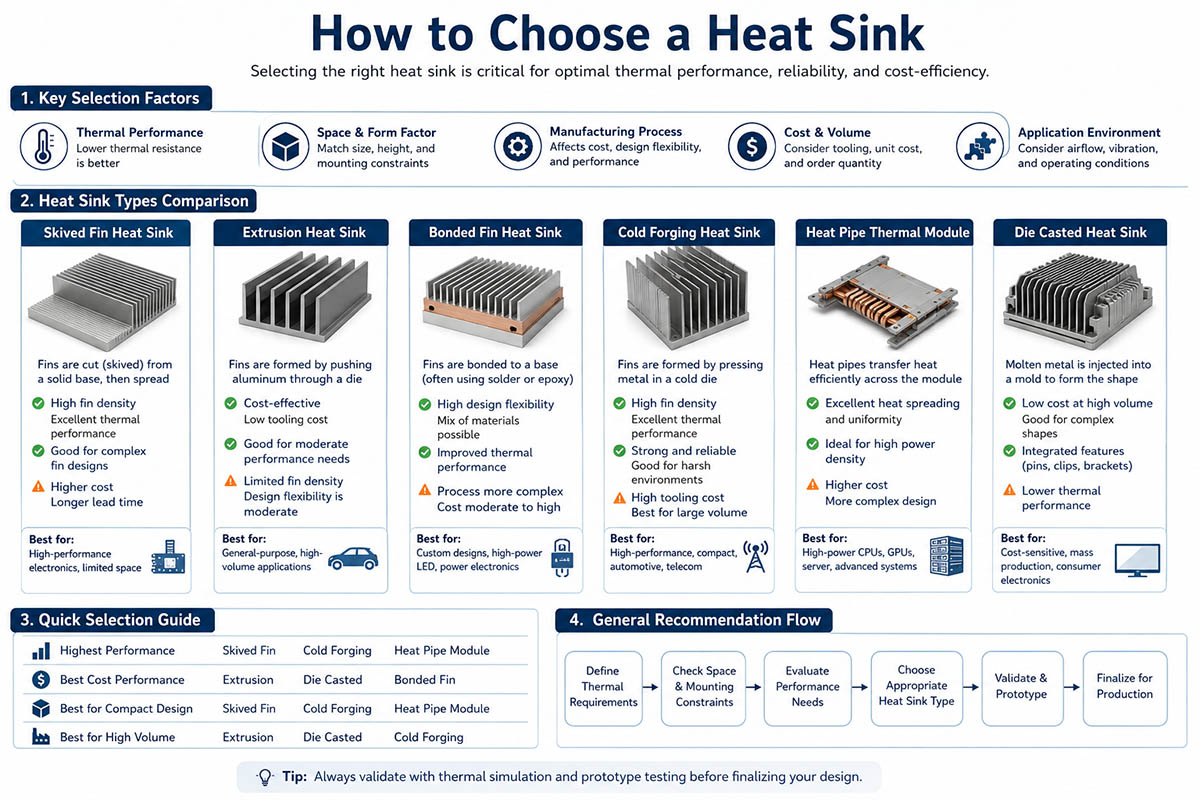 How to Choose a Heat Sink