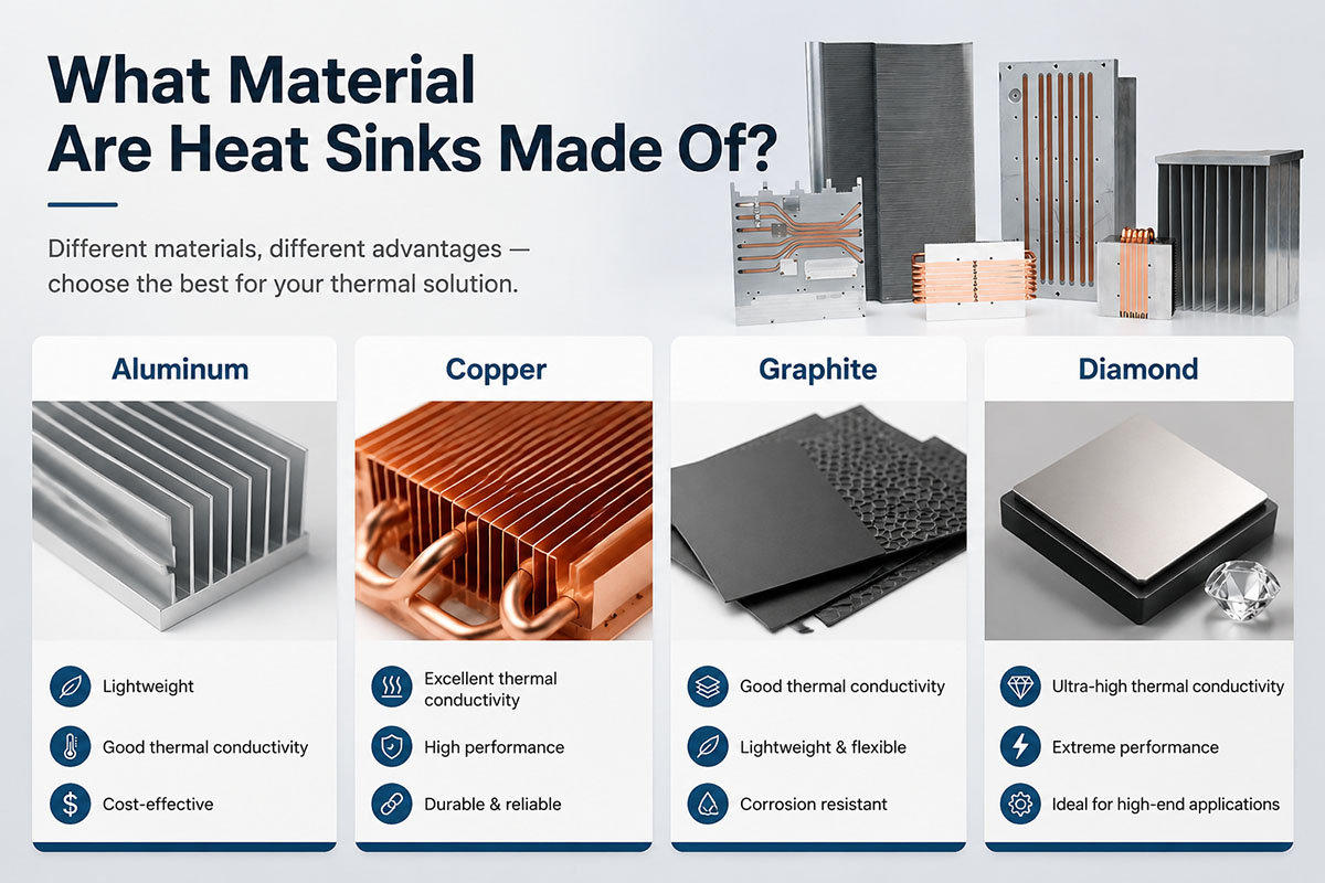 What Makes a Good Heat Sink Material? What Makes a Good Heat Sink Material?