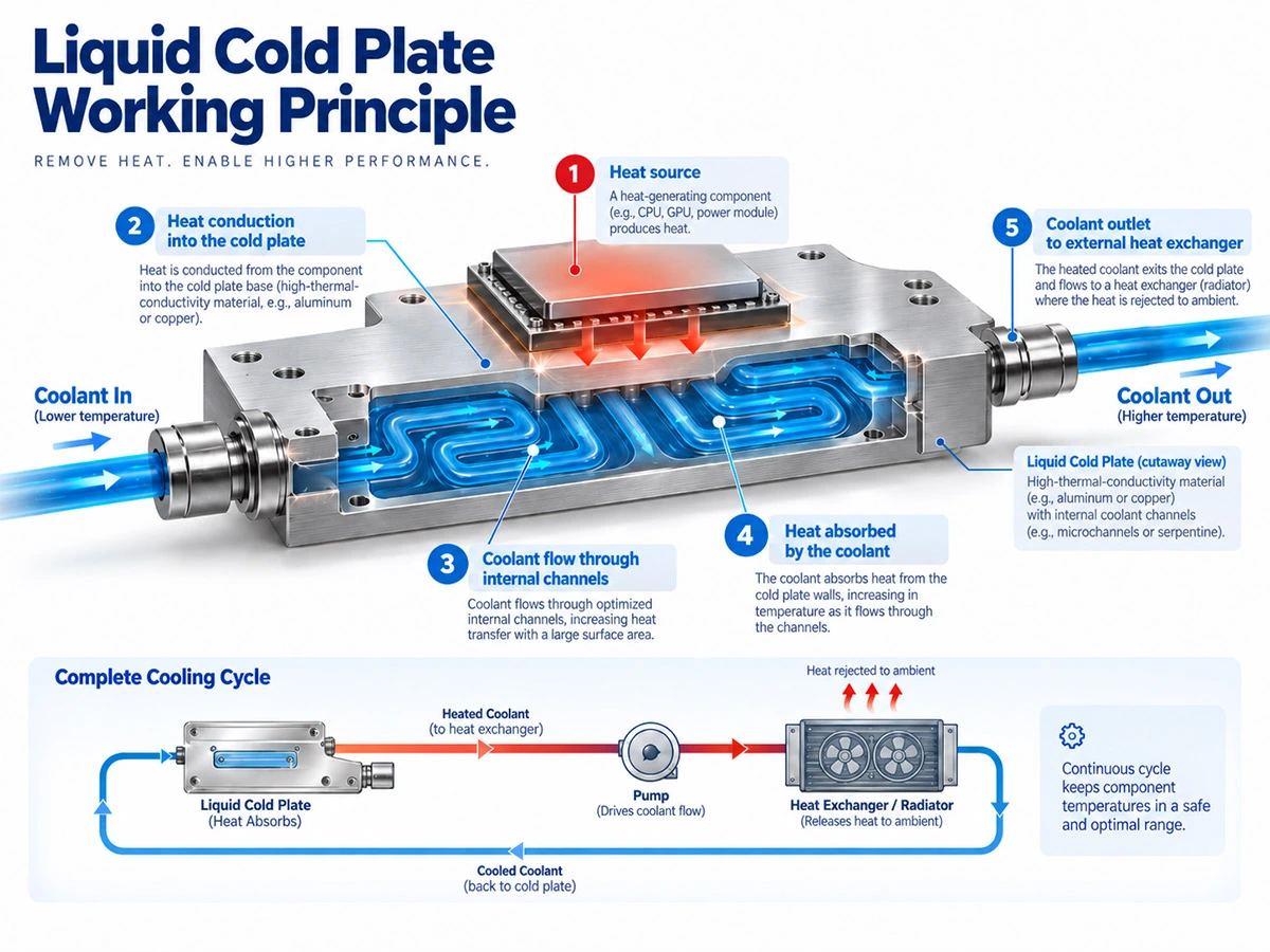 Liquid Cold Plates Work Liquid Cold Plates Work